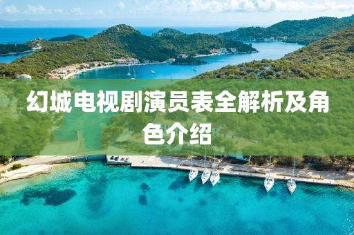 幻城电视剧演员表全解析及角色介绍