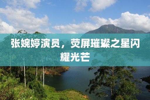 张婉婷演员，荧屏璀璨之星闪耀光芒