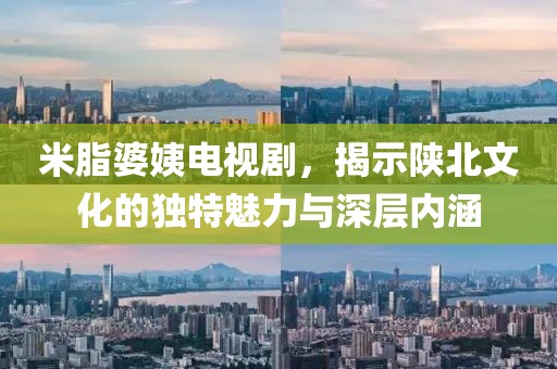 米脂婆姨电视剧，揭示陕北文化的独特魅力与深层内涵
