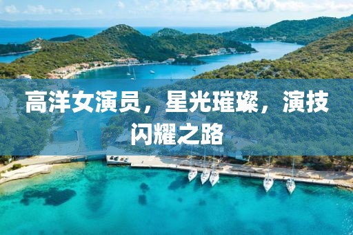 高洋女演员，星光璀璨，演技闪耀之路