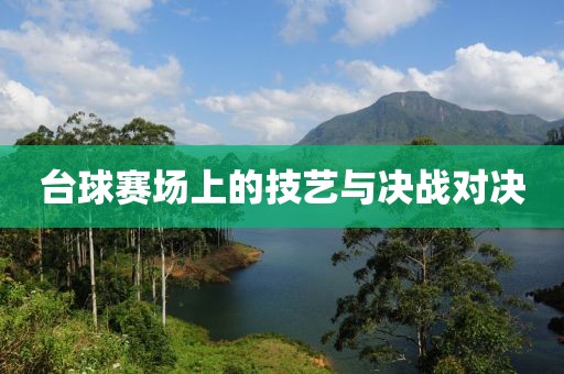 台球赛场上的技艺与决战对决