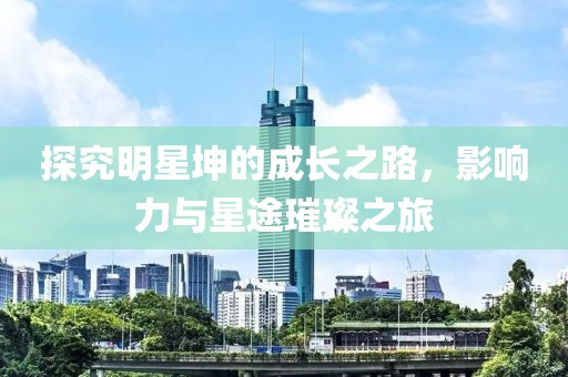 探究明星坤的成长之路，影响力与星途璀璨之旅