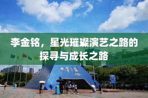 李金铭，星光璀璨演艺之路的探寻与成长之路