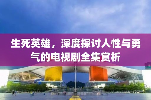 生死英雄，深度探讨人性与勇气的电视剧全集赏析
