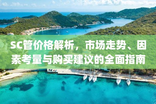 SC管价格解析，市场走势、因素考量与购买建议的全面指南