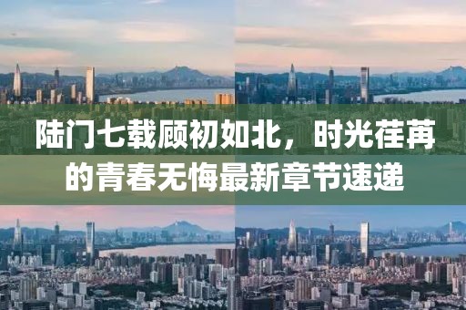陆门七载顾初如北，时光荏苒的青春无悔最新章节速递
