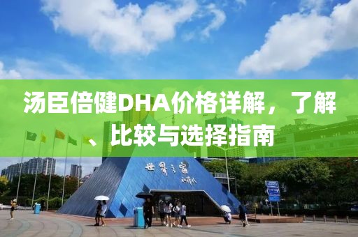汤臣倍健DHA价格详解，了解、比较与选择指南