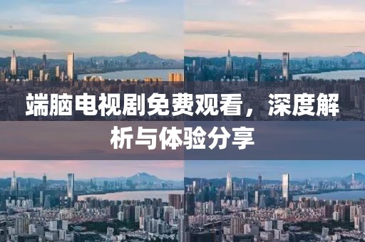 端脑电视剧免费观看，深度解析与体验分享