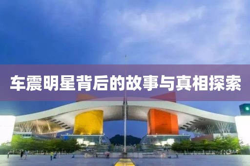 车震明星背后的故事与真相探索