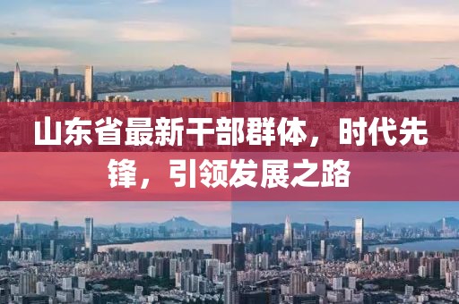 山东省最新干部群体，时代先锋，引领发展之路