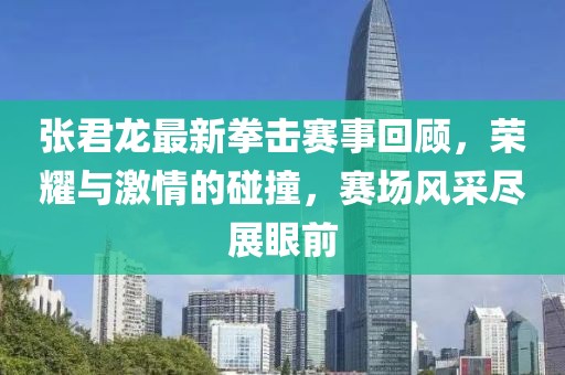 张君龙最新拳击赛事回顾，荣耀与激情的碰撞，赛场风采尽展眼前