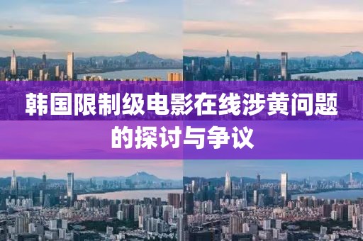 韩国限制级电影在线涉黄问题的探讨与争议