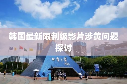 韩国最新限制级影片涉黄问题探讨