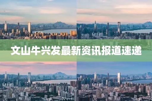 文山牛兴发最新资讯报道速递