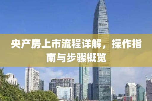 央产房上市流程详解，操作指南与步骤概览