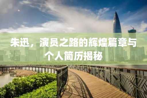 朱迅，演员之路的辉煌篇章与个人简历揭秘