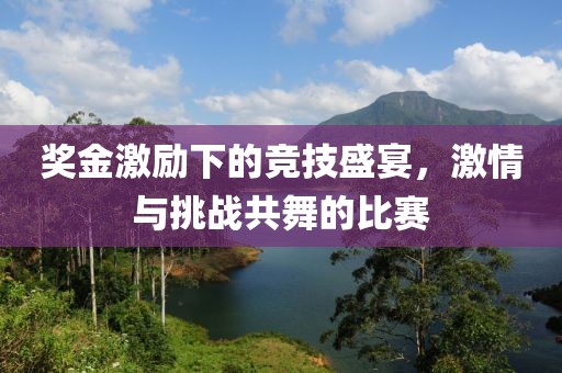 奖金激励下的竞技盛宴，激情与挑战共舞的比赛