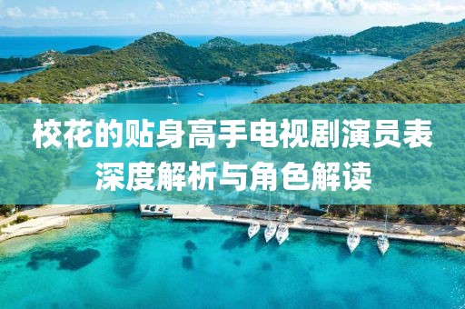 校花的贴身高手电视剧演员表深度解析与角色解读