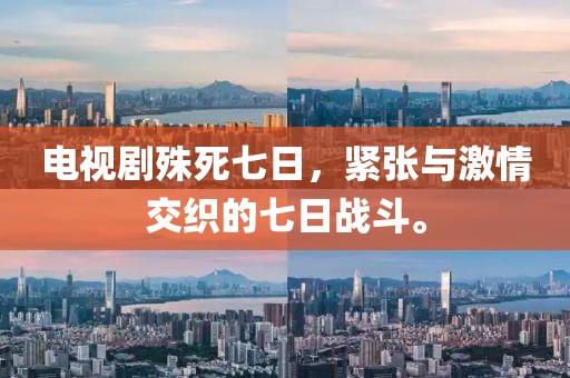 电视剧殊死七日，紧张与激情交织的七日战斗。