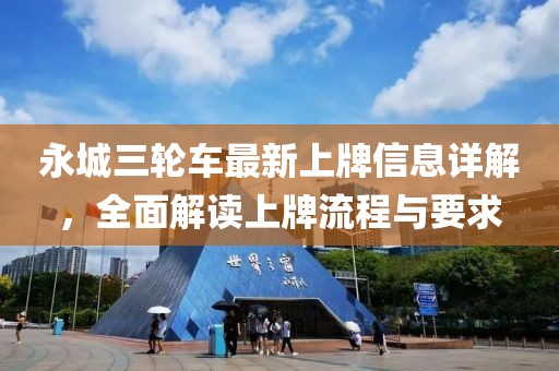 永城三轮车最新上牌信息详解，全面解读上牌流程与要求