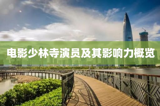 电影少林寺演员及其影响力概览