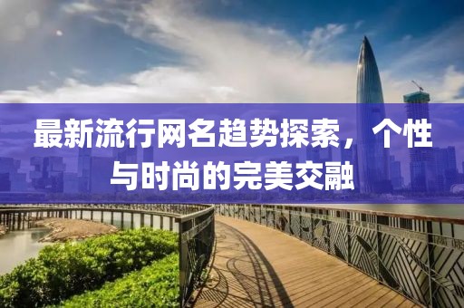 最新流行网名趋势探索，个性与时尚的完美交融
