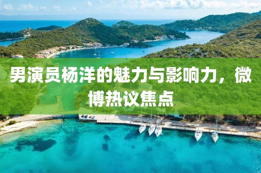 男演员杨洋的魅力与影响力，微博热议焦点