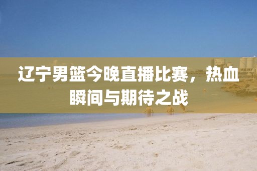 辽宁男篮今晚直播比赛，热血瞬间与期待之战