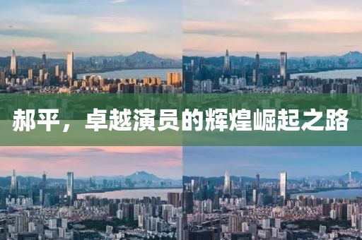 郝平，卓越演员的辉煌崛起之路