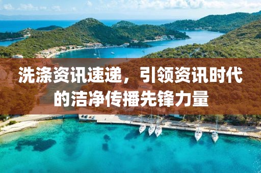 洗涤资讯速递，引领资讯时代的洁净传播先锋力量