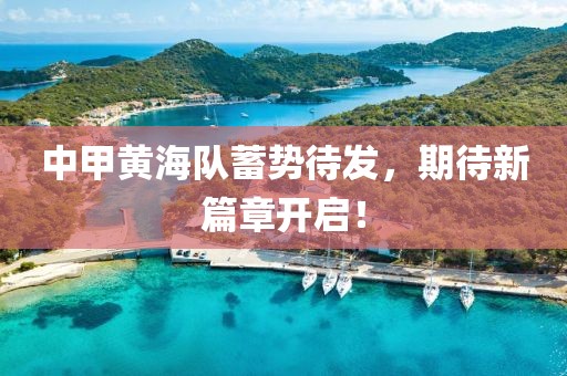 中甲黄海队蓄势待发，期待新篇章开启！
