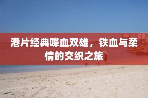 港片经典喋血双雄，铁血与柔情的交织之旅