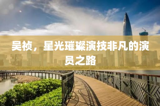 吴祯，星光璀璨演技非凡的演员之路