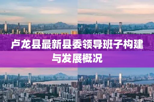 卢龙县最新县委领导班子构建与发展概况