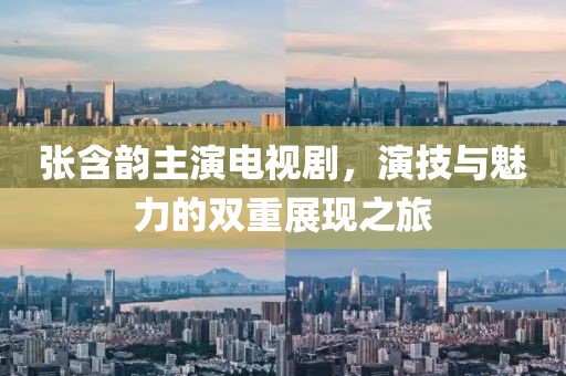 张含韵主演电视剧，演技与魅力的双重展现之旅