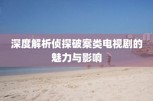 深度解析侦探破案类电视剧的魅力与影响