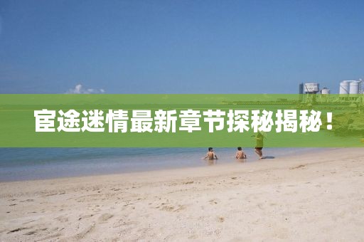 宦途迷情最新章节探秘揭秘！