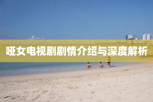 哑女电视剧剧情介绍与深度解析