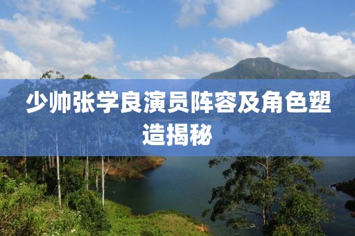 少帅张学良演员阵容及角色塑造揭秘