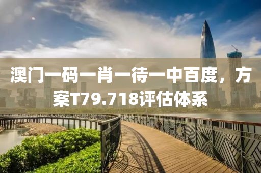 澳门一码一肖一待一中百度，方案T79.718评估体系