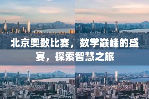北京奥数比赛，数学巅峰的盛宴，探索智慧之旅