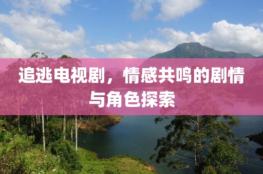 追逃电视剧，情感共鸣的剧情与角色探索