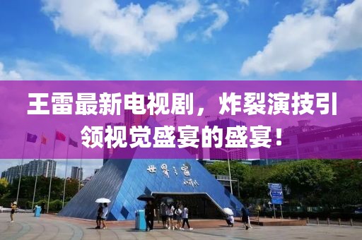 王雷最新电视剧，炸裂演技引领视觉盛宴的盛宴！