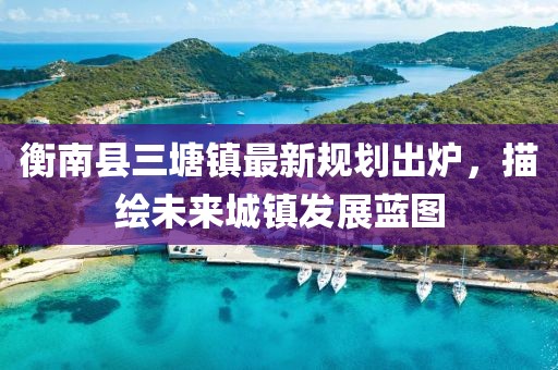 衡南县三塘镇最新规划出炉，描绘未来城镇发展蓝图