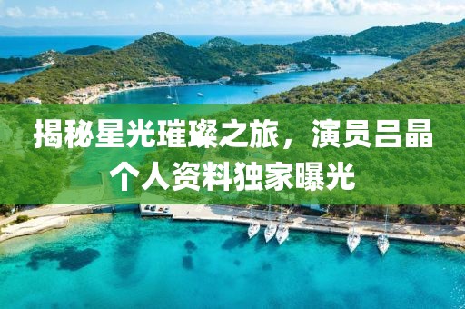 揭秘星光璀璨之旅，演员吕晶个人资料独家曝光