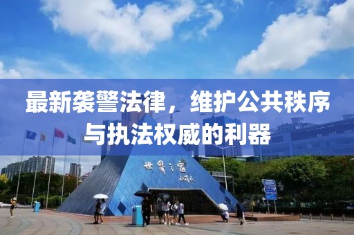 最新袭警法律，维护公共秩序与执法权威的利器