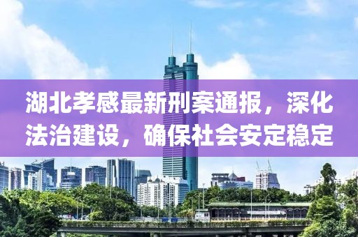 湖北孝感最新刑案通报，深化法治建设，确保社会安定稳定