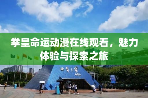 拳皇命运动漫在线观看，魅力体验与探索之旅