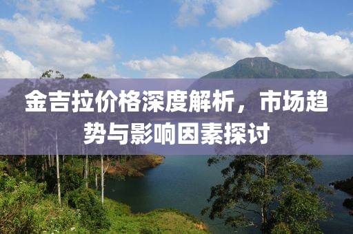 金吉拉价格深度解析，市场趋势与影响因素探讨