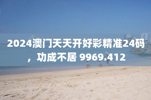2024澳门天天开好彩精准24码，功成不居 9969.412
